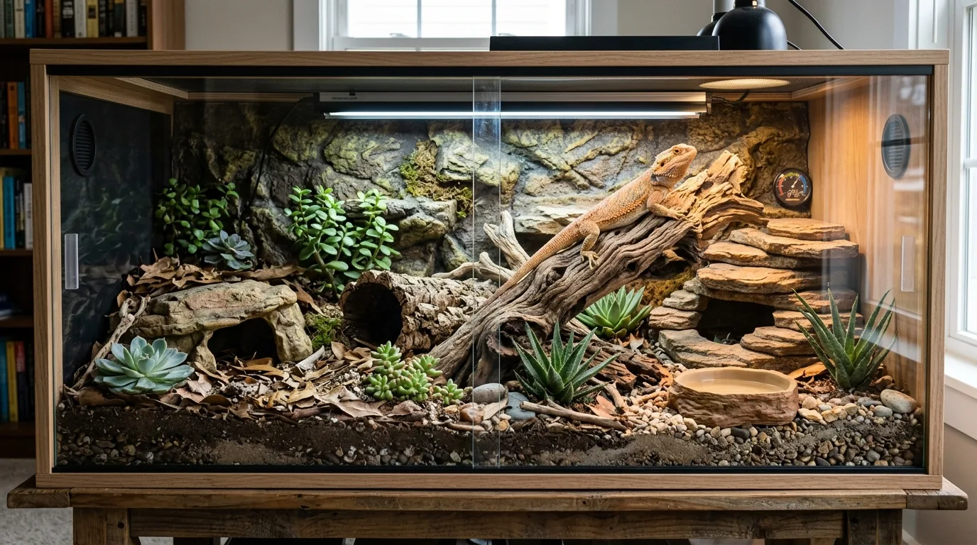 Bioactive Bearded Dragon Habitat